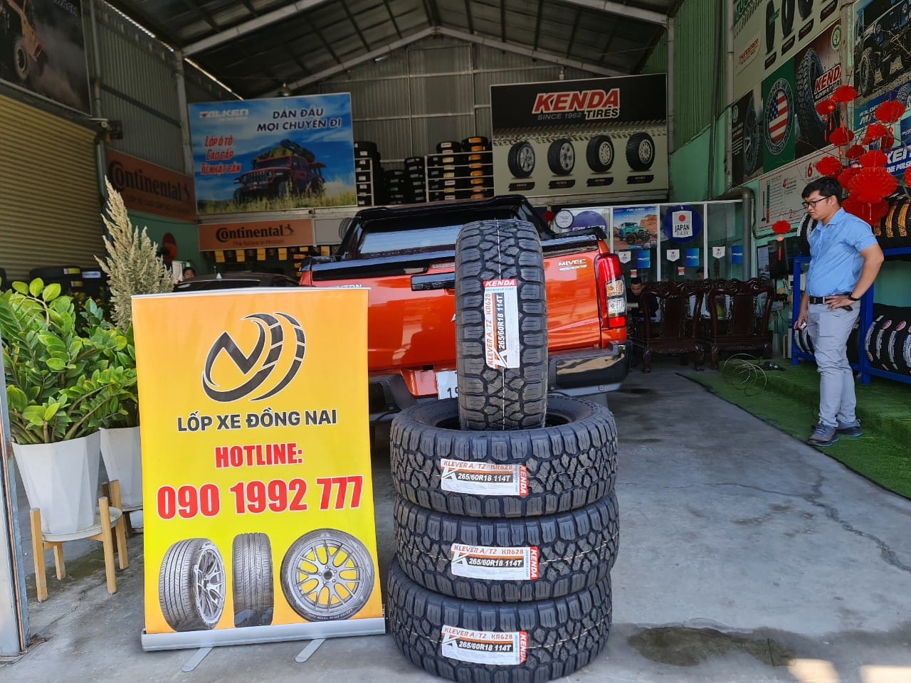 TƯ VẤN : Thay lốp xe Mitsubishi Triton ở Trảng Bom, Đồng Nai.