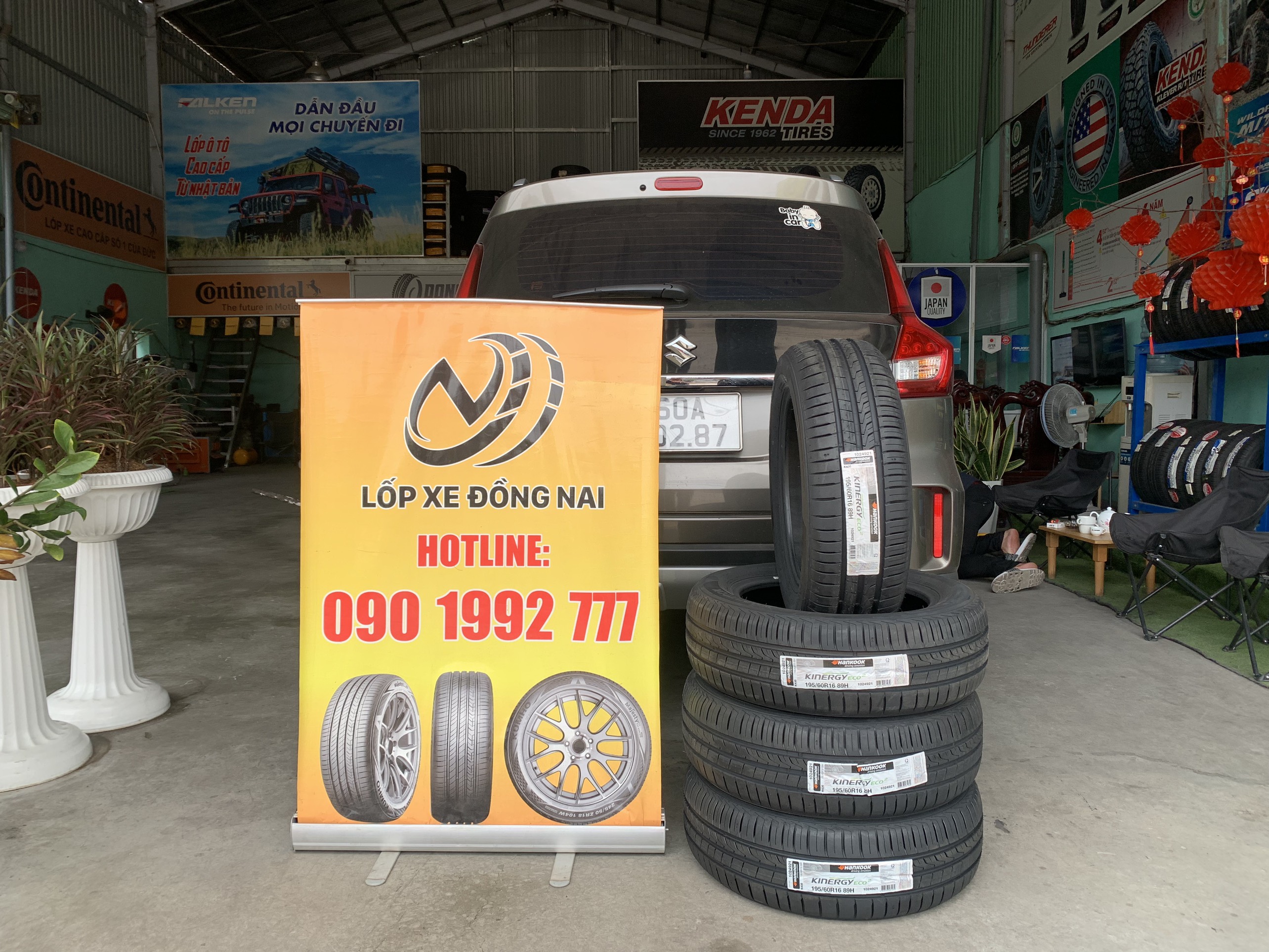 TƯ VẤN : Thay lốp xe Suzuki XL7 ở Trảng Bom, Đồng Nai.