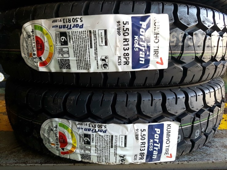 L p xe 5.50R13 Kumho Portran KC55 Th ng hi u cao c p H n Qu c