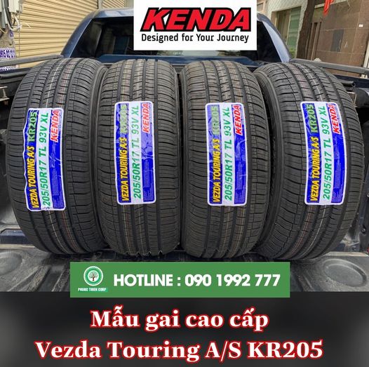 Lốp ô tô 205/50R17 Kenda Touring KR205